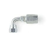 Female JIC 37 - Swivel - 90 Elbow - Short Drop - 42 Series Fittings